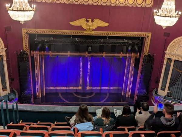 National Theatre, DC, section: Balcony C, row: G, seat: 110