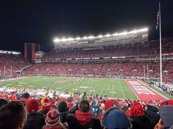 Ohio Stadium, section: 16A, row: 21, seat: 23