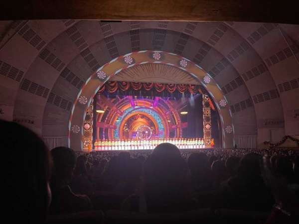 Radio City Music Hall, section: Orchestra 5, row: Q, seat: 509
