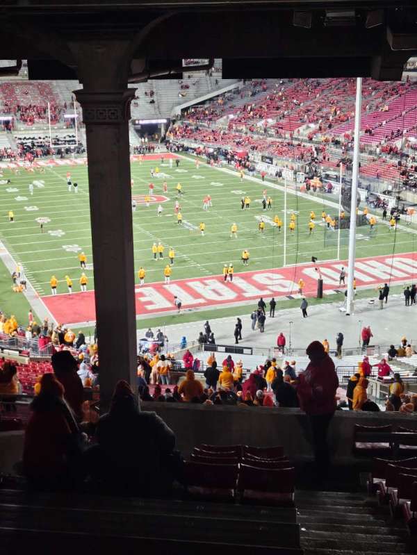 Ohio Stadium, section: 4B, row: 13, seat: 18