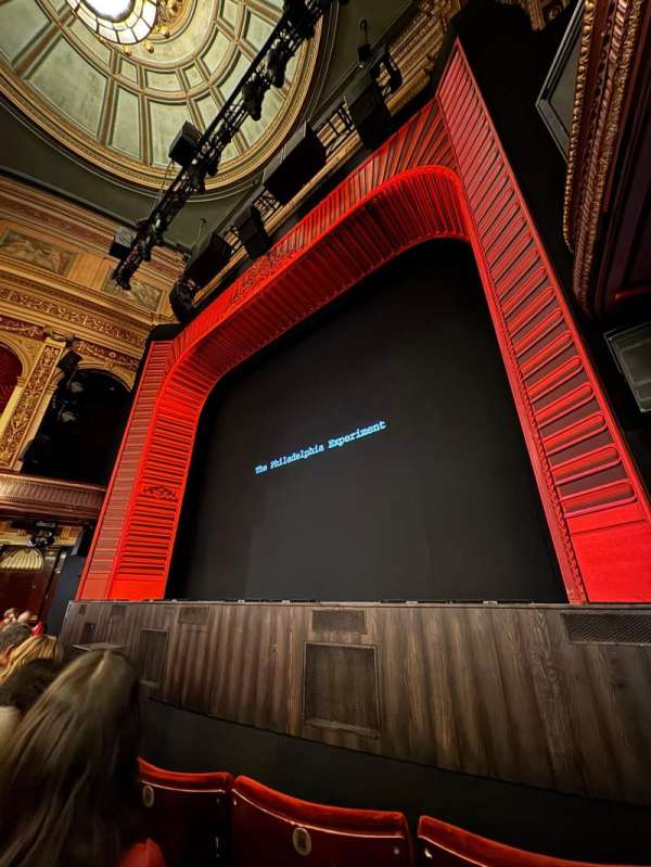 Phoenix theatre, section: Stalls, row: D, seat: 4