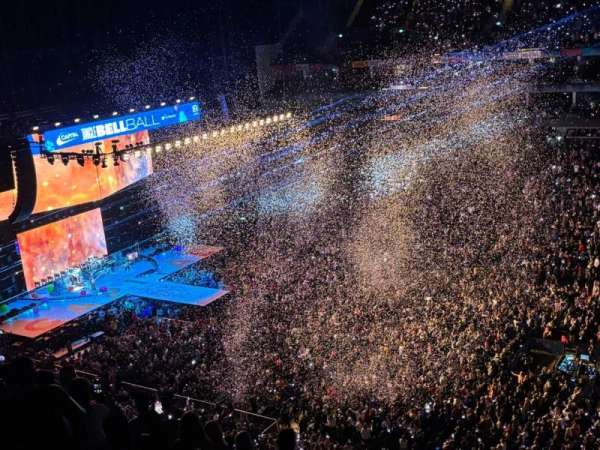 The O2, London, section: 405, row: H, seat: 566