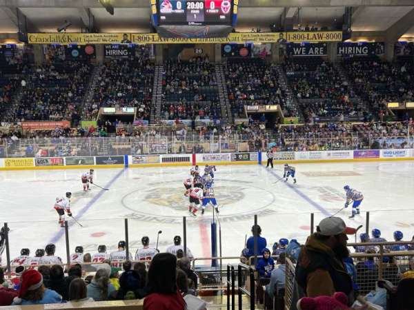 Berglund Coliseum, section: 9, row: C, seat: 8