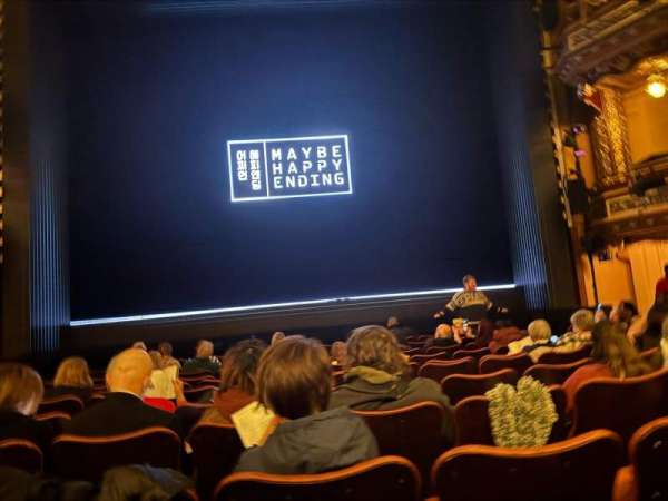 Belasco Theatre, section: Orchestra C, row: L, seat: 108