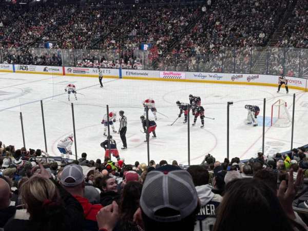 Nationwide Arena, section: 112, row: U, seat: 3