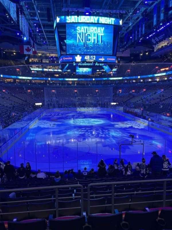 Scotiabank Arena, section: 103, row: 20, seat: 9