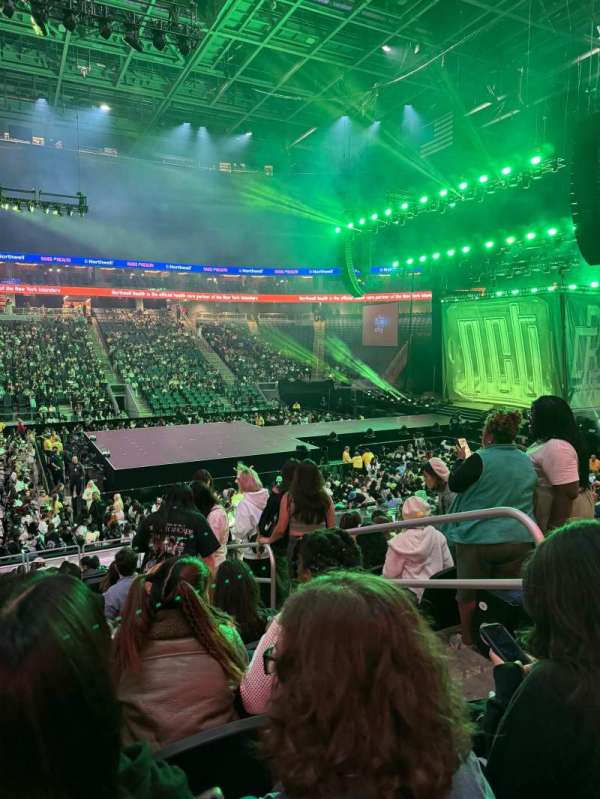 UBS Arena, section: 104, row: 18, seat: 3