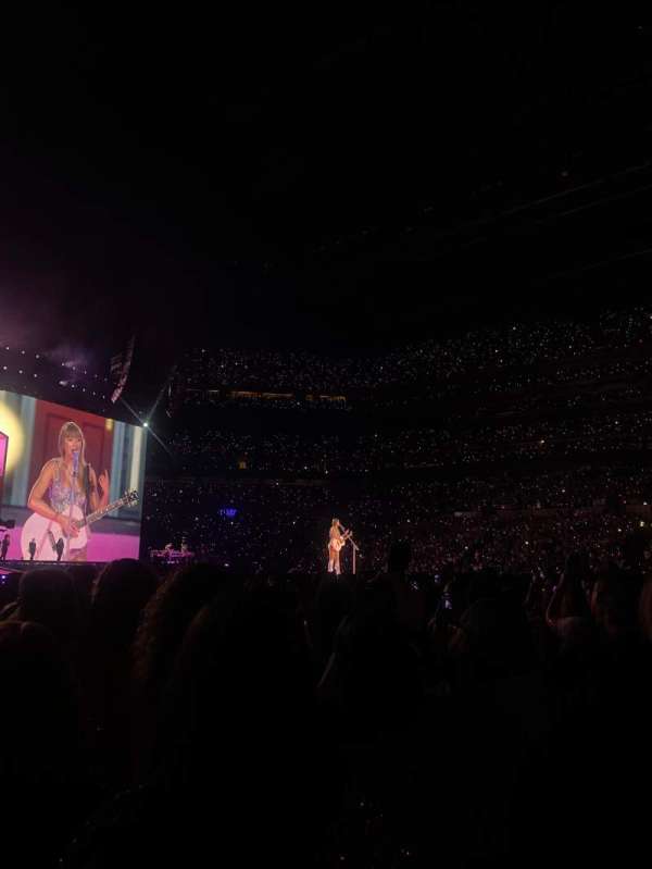 Lucas Oil Stadium, section: Floor M, row: 13, seat: 8