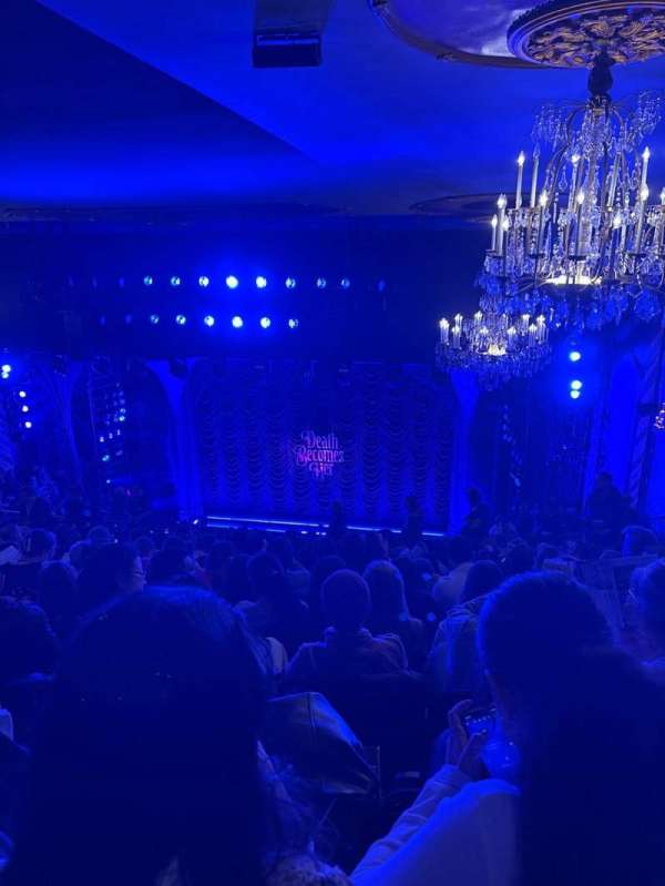 Lunt-Fontanne Theatre, section: Rear Mezzanine RC, row: N, seat: 122