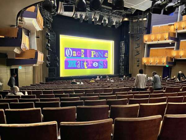 Ahmanson Theatre, section: Rear Orchestra, row: U, seat: 52