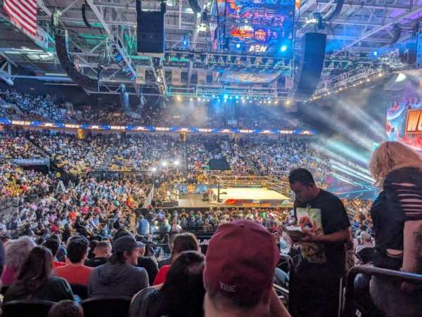 Addition Financial Arena, section: 116, row: s, seat: 1
