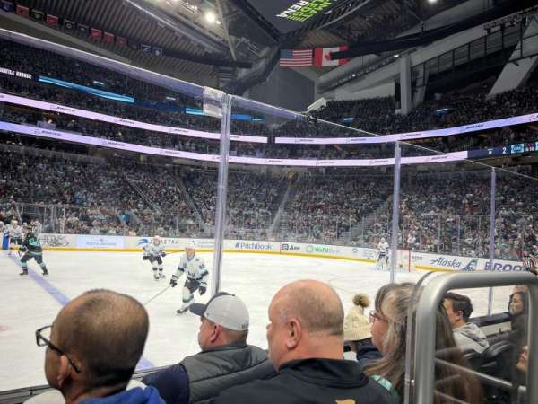 Climate Pledge Arena, section: 14, row: A, seat: 1