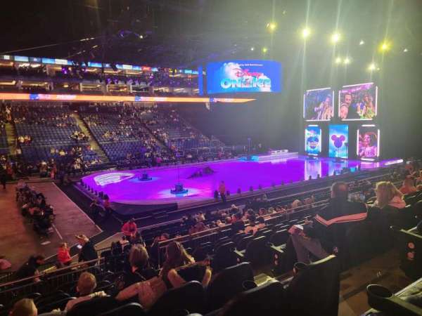 The O2, London, section: 110, row: R, seat: 289