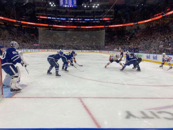 Scotiabank Arena, section: 102, row: 5, seat: 9