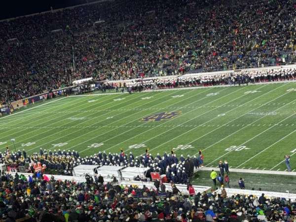 Notre Dame Stadium, section: 106, row: 16, seat: 29