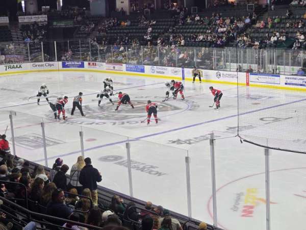 Angel of the Winds Arena, section: 120, row: 15, seat: 1