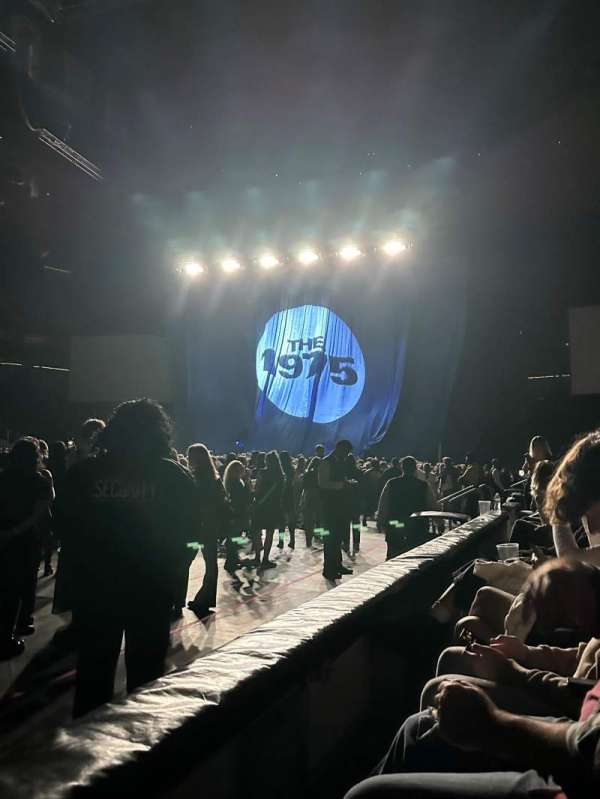 Prudential Center, section: 7, row: 1, seat: 16-17