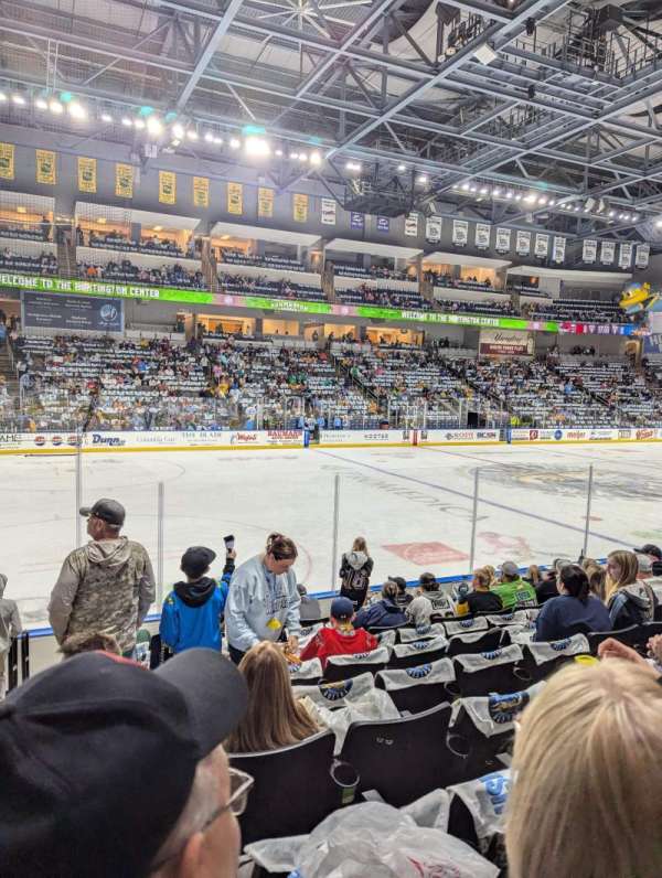 Huntington Center, section: 119, row: K, seat: 19-22