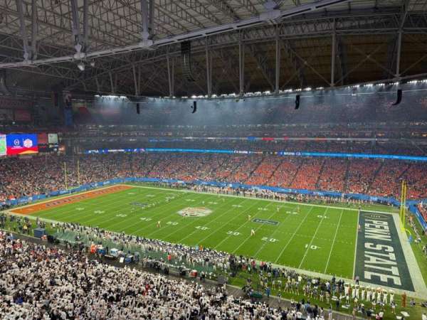 State Farm Stadium, section: 408, row: A, seat: 3