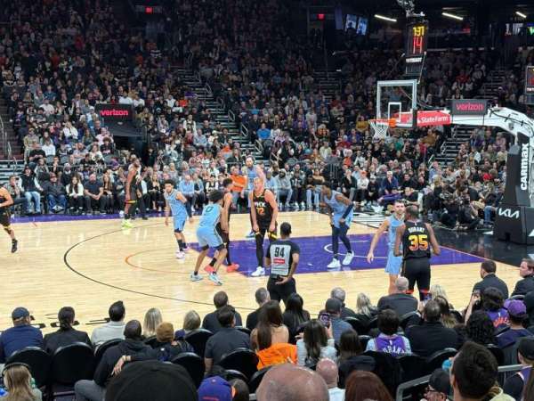 Mortgage Matchup Center, section: 102, row: 9, seat: 7