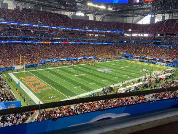 Mercedes-Benz Stadium, section: 243, row: 1, seat: 24