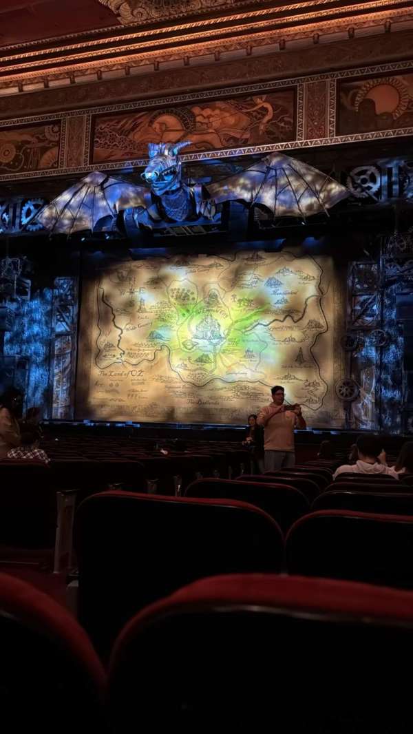 Hollywood Pantages Theatre, section: Orchestra RC, row: S, seat: 202