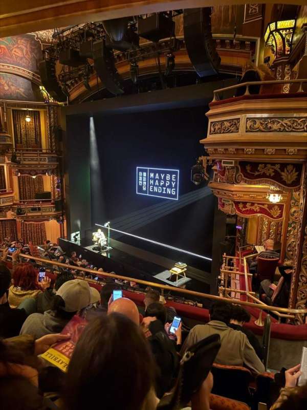 Belasco Theatre, section: Mezzanine R, row: E, seat: 26