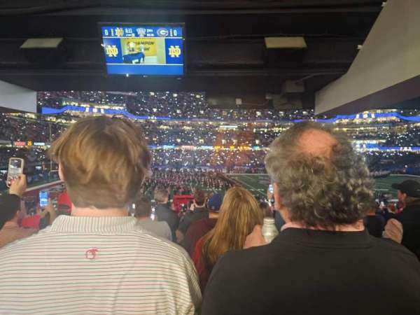 Caesars Superdome, section: 144, row: 35, seat: 11