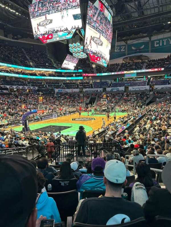 Spectrum Center, section: 116, row: 9, seat: 37