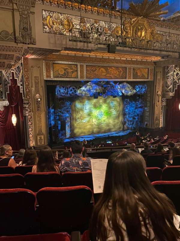 Hollywood Pantages Theatre, section: Mezzanine L, row: H, seat: 11