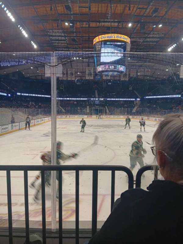 Allstate Arena, section: 115, row: B, seat: 7