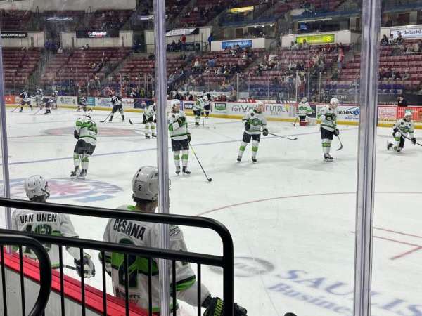 North Charleston Coliseum, section: 106R, row: GG, seat: 5