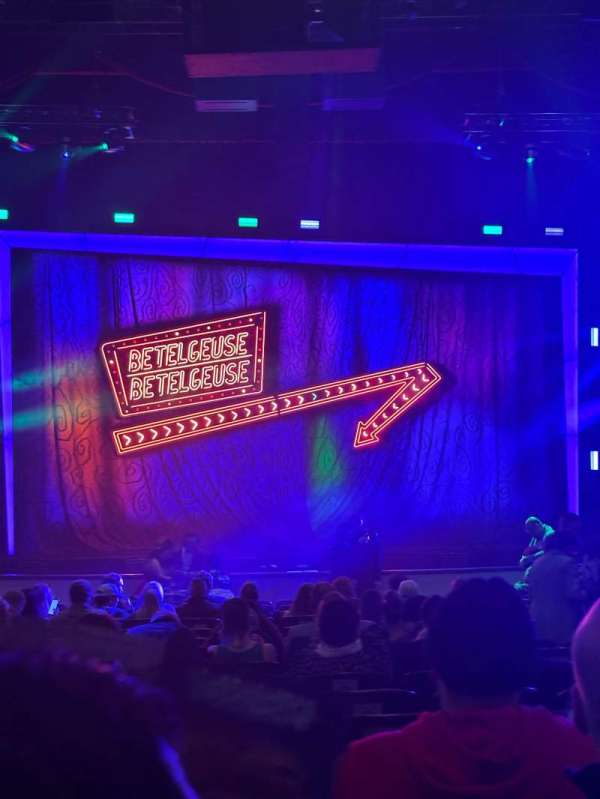 Golden Gate Theatre, section: Orchestra C, row: S, seat: 108