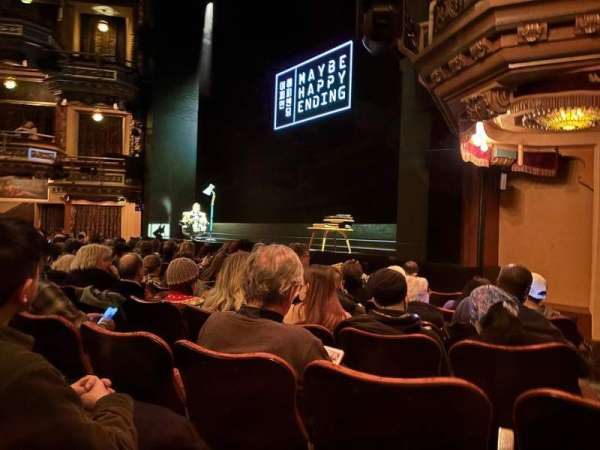 Belasco Theatre, section: Orchestra R, row: H, seat: 20