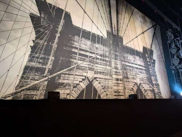 The Theater at Madison Square Garden, section: 101, row: BB, seat: 7