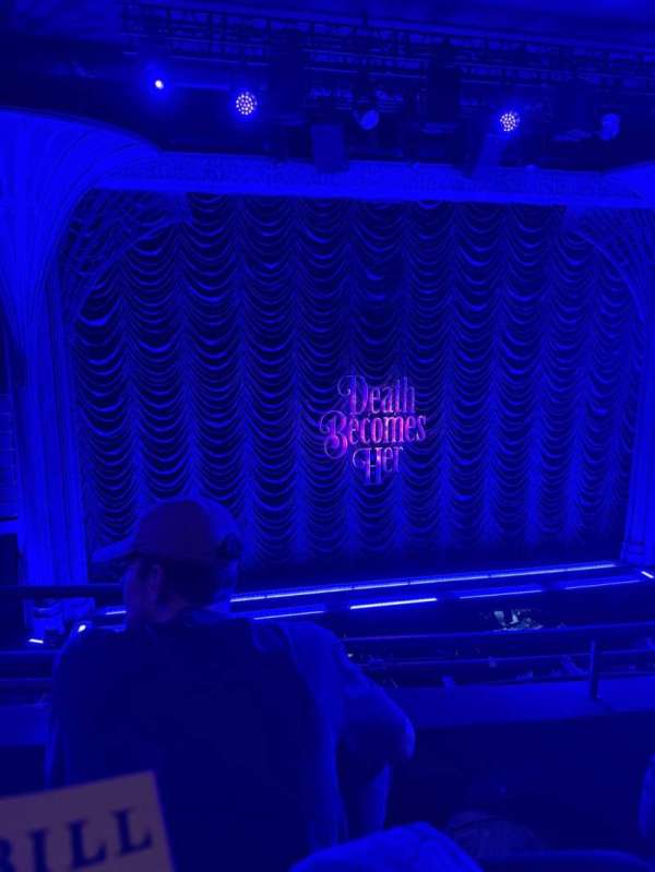 Lunt-Fontanne Theatre, section: Front Mezzanine C, row: B, seat: 101