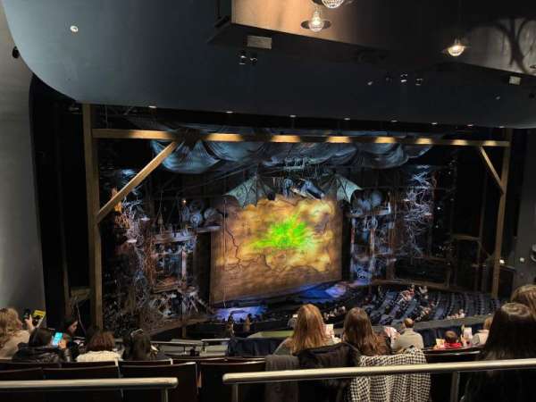 Gershwin Theatre, section: Rear Mezzanine L, row: G, seat: 27