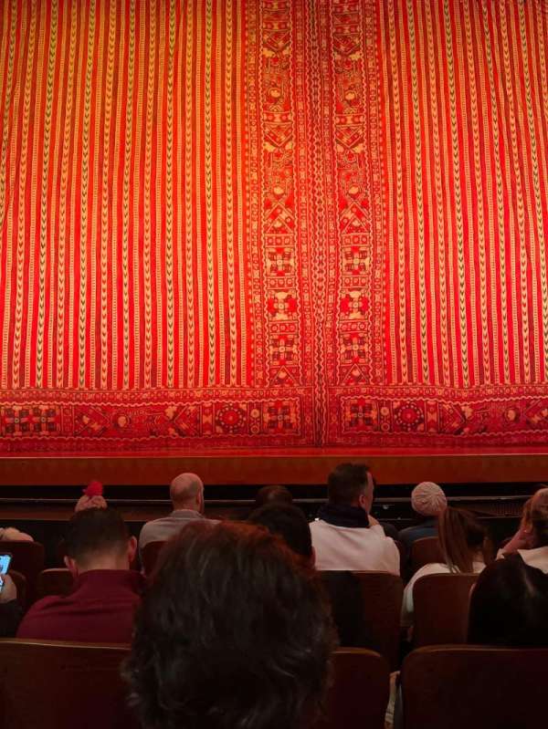 New Amsterdam Theatre, section: Orchestra C, row: e, seat: 106