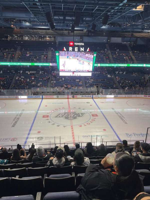 Toyota Arena, section: 204, row: H, seat: 15