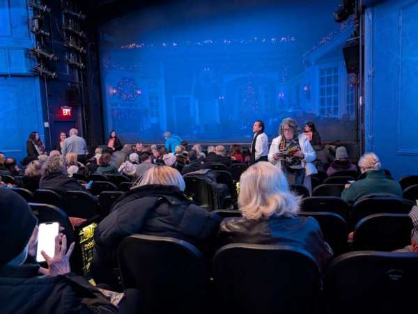 Hayes Theater, section: Orchestra R, row: L, seat: 6