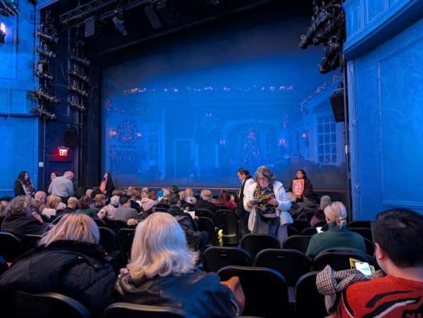 Hayes Theater, section: Orchestra R, row: L, seat: 8