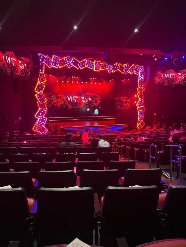 The Palazzo Theatre, section: 3, row: X, seat: 3