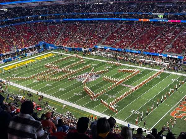 Mercedes-Benz Stadium, section: 306, row: 12, seat: 5