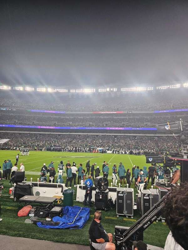 Lincoln Financial Field, section: 102, row: 3, seat: 13-15