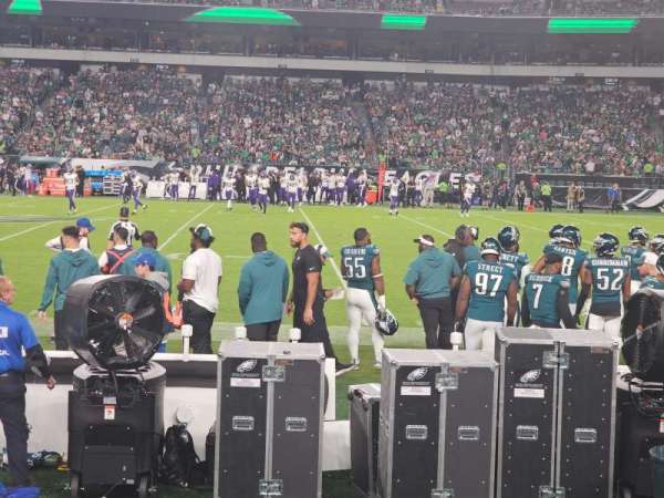 Lincoln Financial Field, section: 102, row: 3, seat: 13-15