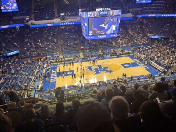 Rupp Arena, section: 214, row: K, seat: 20