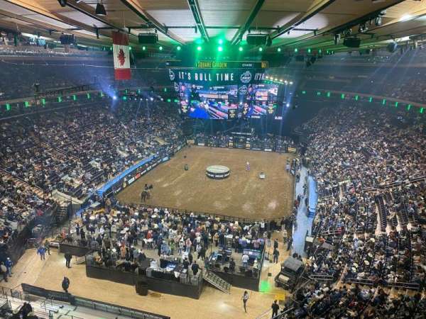 Madison Square Garden, section: 307, row: 1, seat: 1