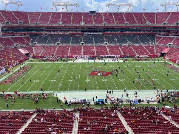 Raymond James Stadium, section: 335, row: CC, seat: 1