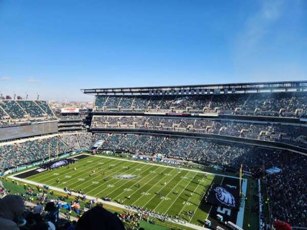 Lincoln Financial Field, section: 205, row: 17, seat: 12