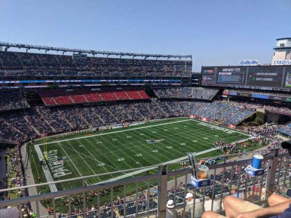 Gillette Stadium, section: 314, row: 7, seat: 16
